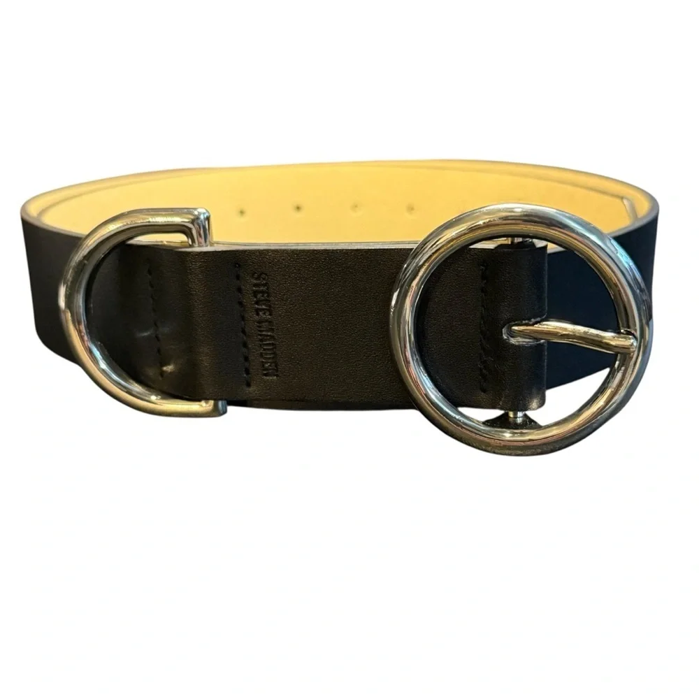 Steve Madden Leather Belt 45”
